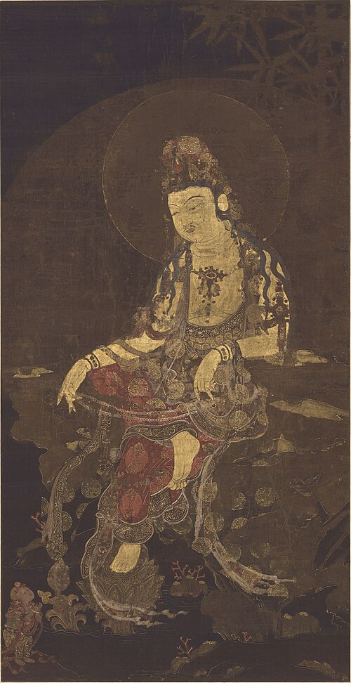 수월관음도 사진