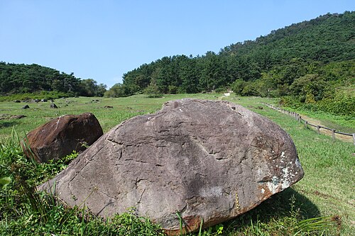 고창 고인돌 유적 사진