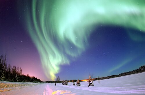 Photo of The aurora