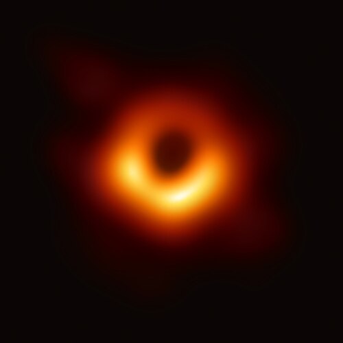 Photo of A black hole