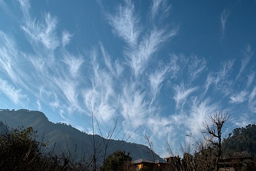 Photo of Cirrus clouds