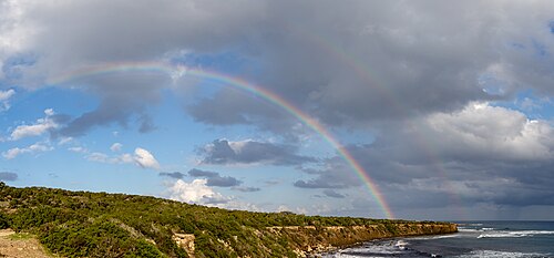Photo of A double rainbow