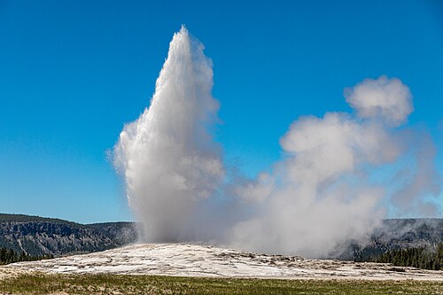 Photo of A geyser