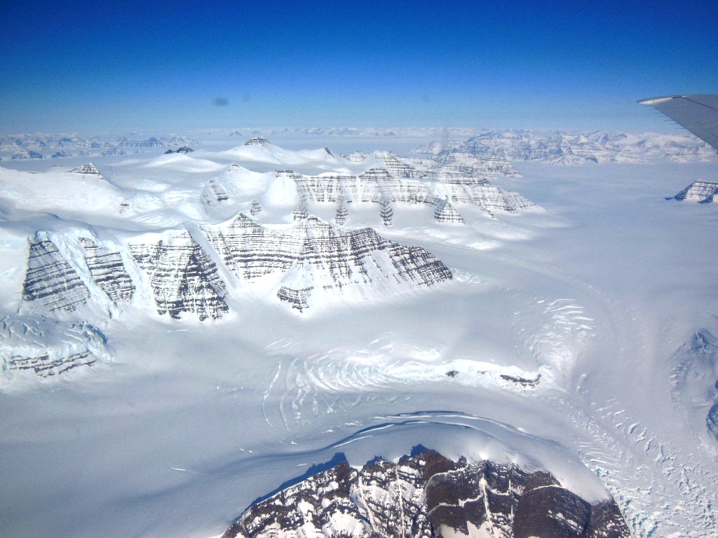 Photo of A glacier