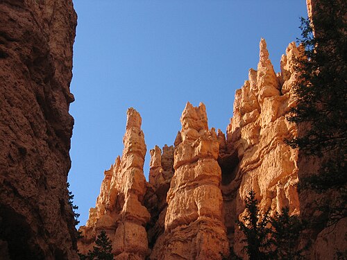 Photo of A rock pillar (hoodoo)