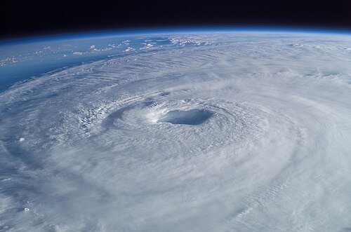 Photo of A hurricane (typhoon)