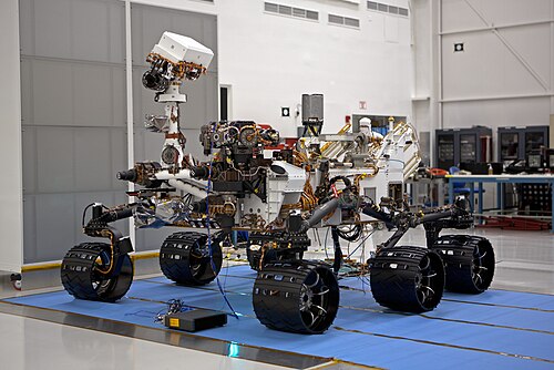 Photo of A Mars rover