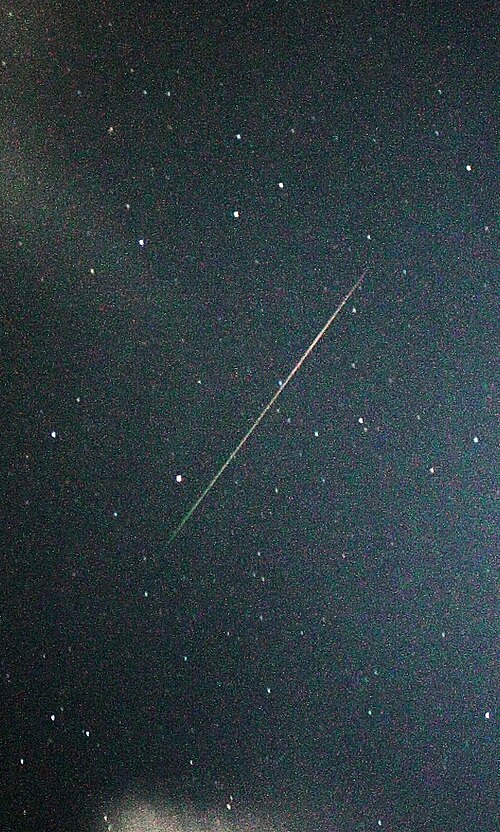 Photo of A shooting star