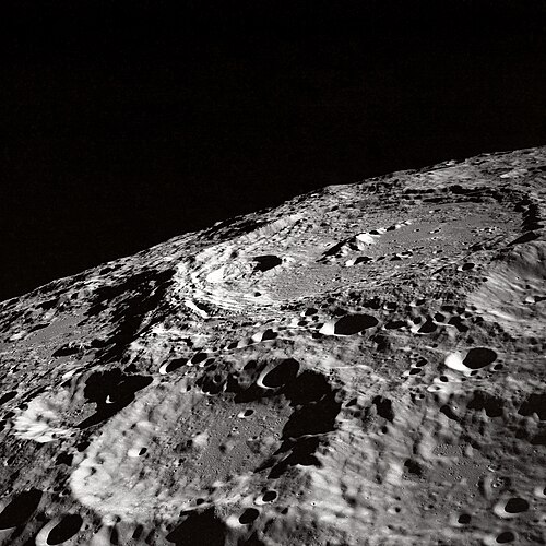 Photo of Moon craters