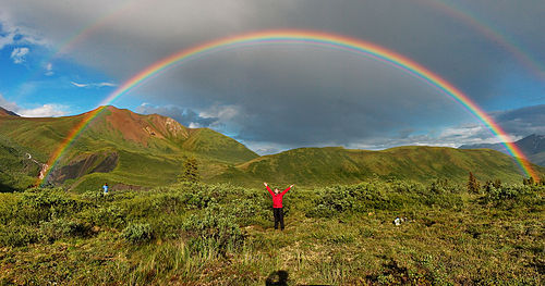 Photo of A rainbow