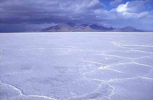 Photo of A salt flat