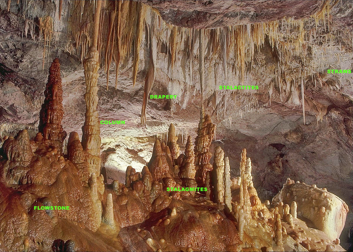 Photo of A stalactite