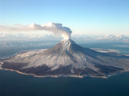 Photo of A volcano