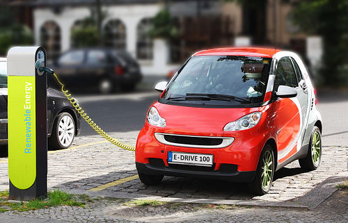 Photo of An electric car