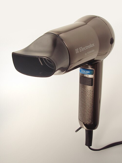 Photo of A hair dryer