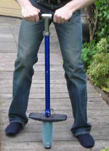 Photo of A pogo stick