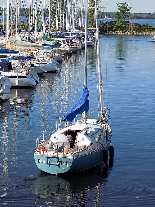 Photo of A sailboat