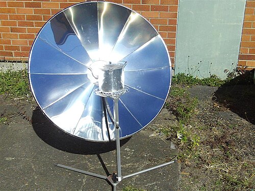 Photo of A solar cooker