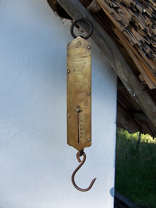 Photo of A spring scale