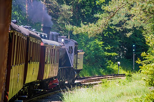 Photo of A steam locomotive