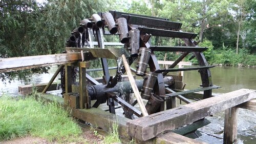 Photo of A water wheel