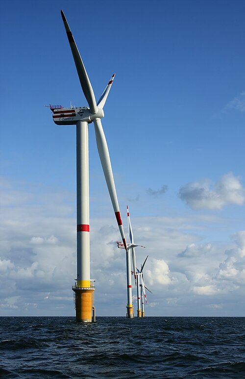 Photo of A wind turbine