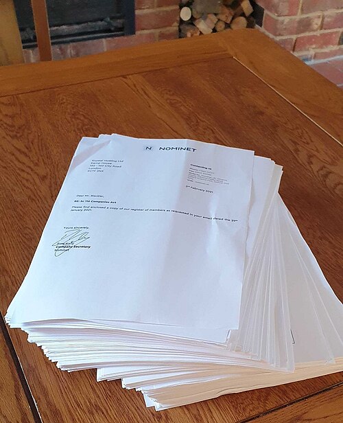 Photo of Paper