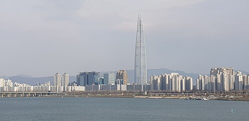 롯데월드타워 사진