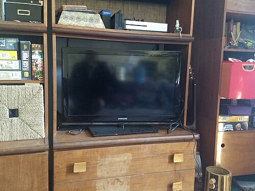 평면 TV 사진